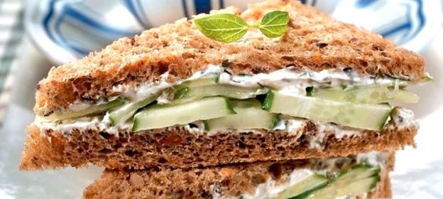 Английские сэндвичи с огурцами