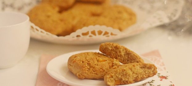 Ореховое печенье с апельсиновой цедрой