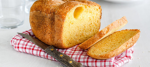 Хлеб с сыром и кунжутом