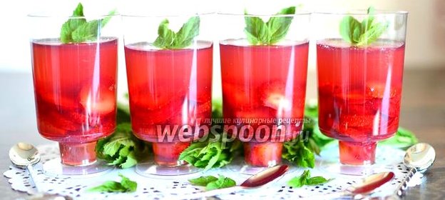 Клубничное желе