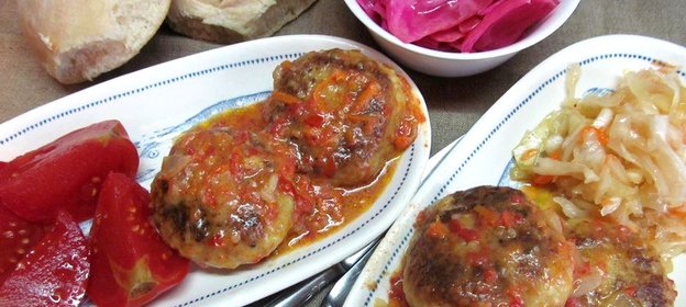 Ленивые голубцы из щуки