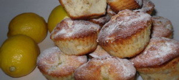 Творожные маффины с бананом и киви (очень нежные!)