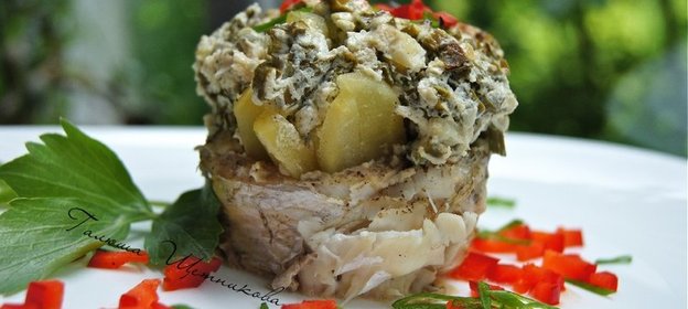 судак под шубой