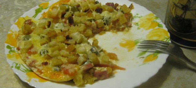 Яичница на завтрак