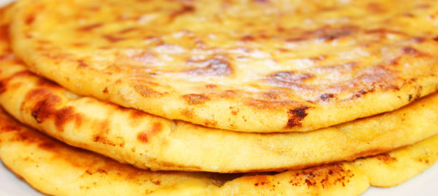 Сырная лепешка а-ля Хачапури. Видео