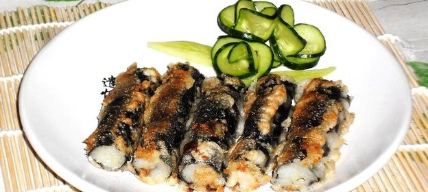 Ложные рыбные палочки с нори