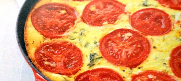 Запеканка с картофелем и помидорами