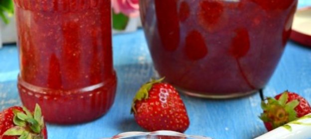 Клубничный джем без варки на зиму