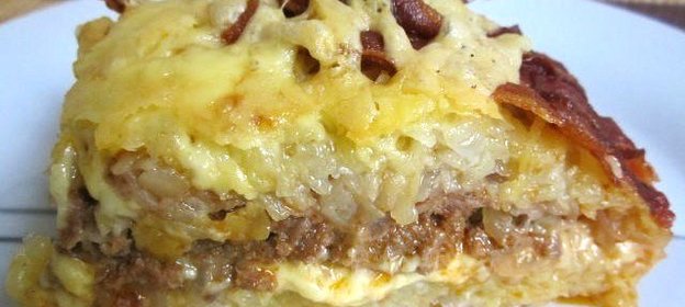 Мясная запеканка