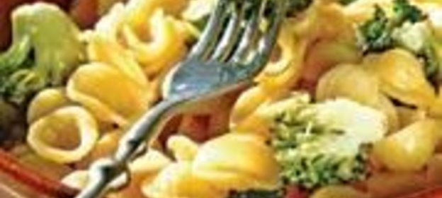 Орекьетте с лимонным соусом и брокколи