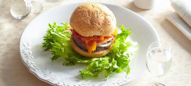 Гамбургеры с лечо