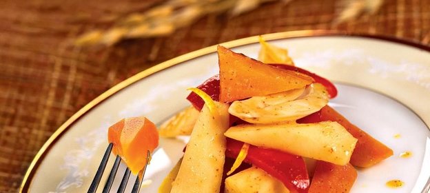 Овощи в горчичном соусе