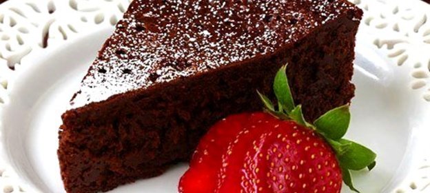 Бисквит с миндалем «Горячий шоколад»