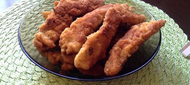 Куриные палочки в панировке