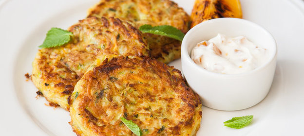 Оладьи из кабачков