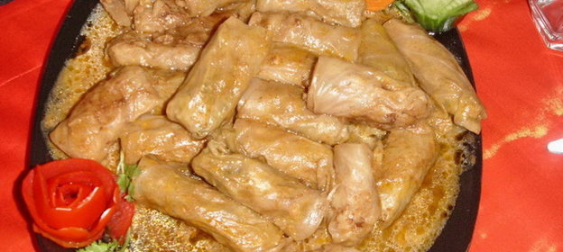 Голубцы с куриным фаршем