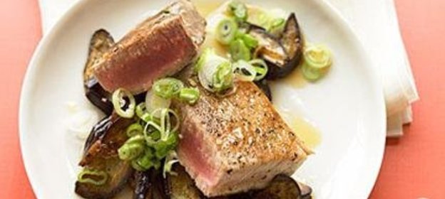 Стейк тунца по-азиатски