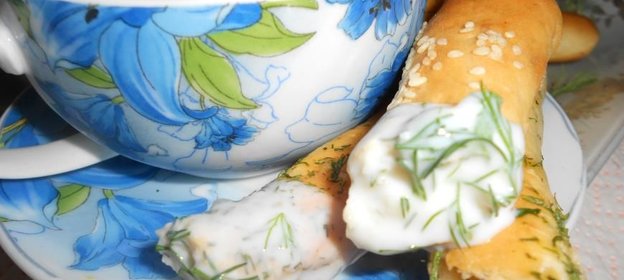 Хлебные палочки с сыром