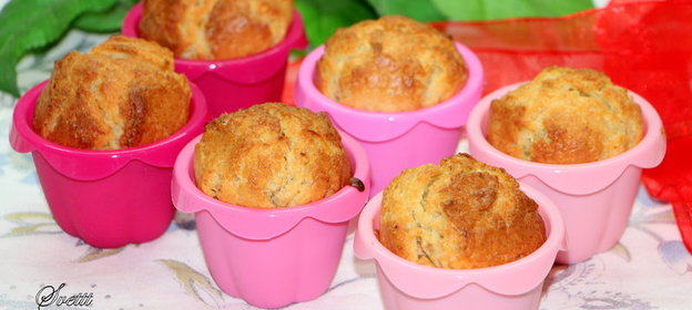 Маффины на завтрак-полдник, на перекус и с собой в школу