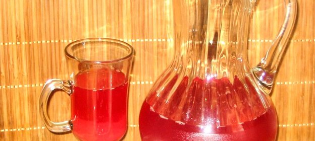 Морс из красной и черной смородины