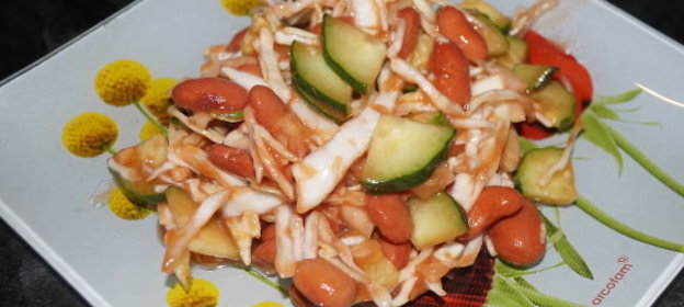 Яичница с орехами