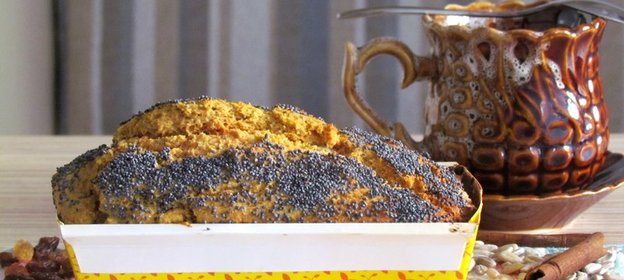 Кукурузный хлеб с мёдом