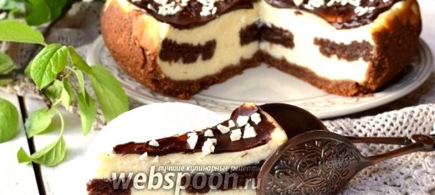 Сырник с шоколадным печеньем в мультиварке