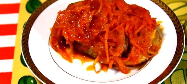 Рыба под маринадом в духовке