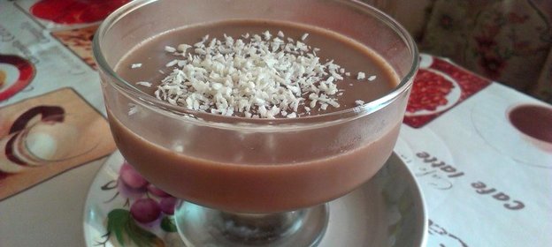 Шоколадное желе