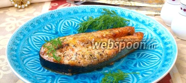 Стейки сёмги в соевой глазури