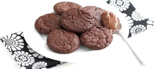 Печенье из нутеллы за 15 минут