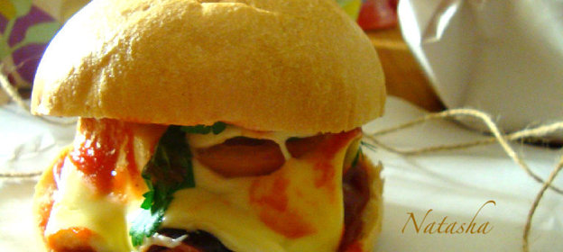 Гамбургеры по - домашнему на корпоратив