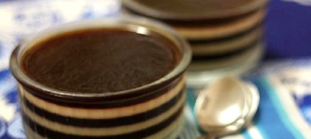 Молочно-кофейное желе