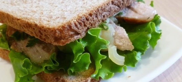 Сэндвич со стейком