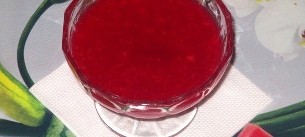 Джем из калины без варки