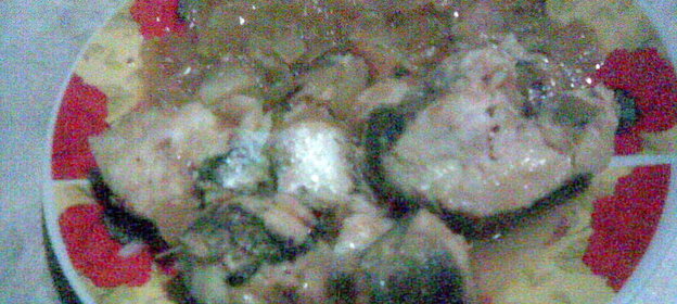 Хек в хмельном медово-имбирном маринаде