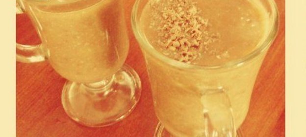 Кофейный смузи с шоколадом и бананом