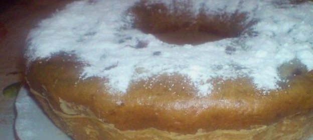 Кекс кофейно-банановый