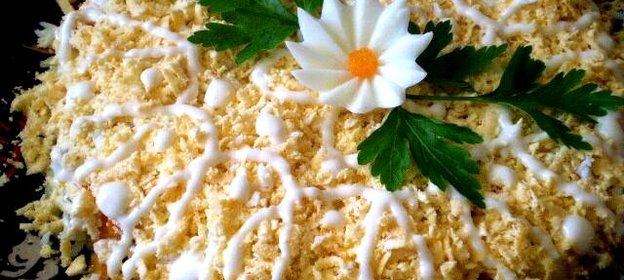 Грибы под шубой