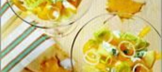 Салат из картофеля и желтого перца