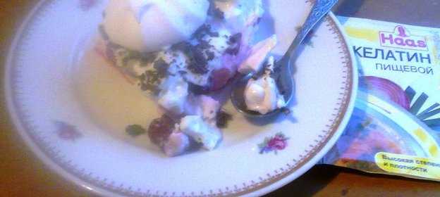 Сметанный торт-желе Нежный