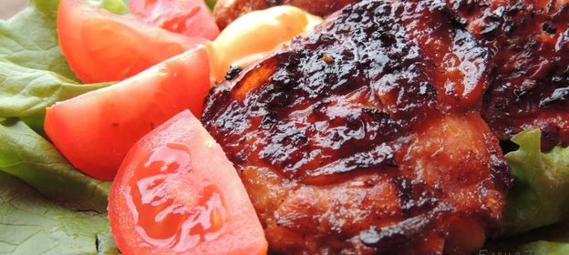 Бёдрышки в луковом маринаде