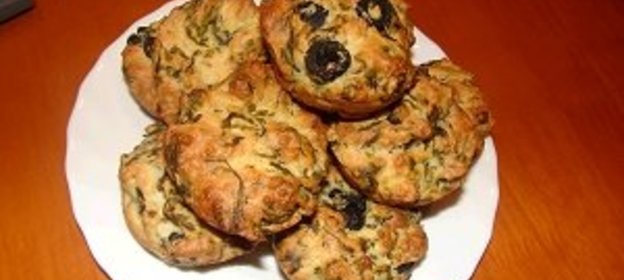 Маффины с щавелем