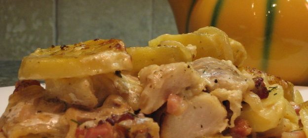 Португальская рыбная запеканка