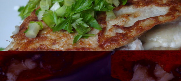 Пицца С ветчиной и шампиньонами