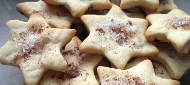 Постное печенье с изюмом