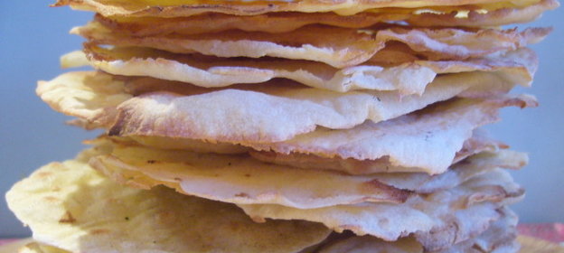 Pane Carasau - тонкие лепешки из Сардинии