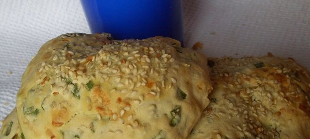 Лепешки с зеленым лукомЭкспресс (дуэль)