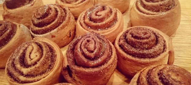 Булочки с корицей
