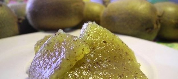 Желе из киви
